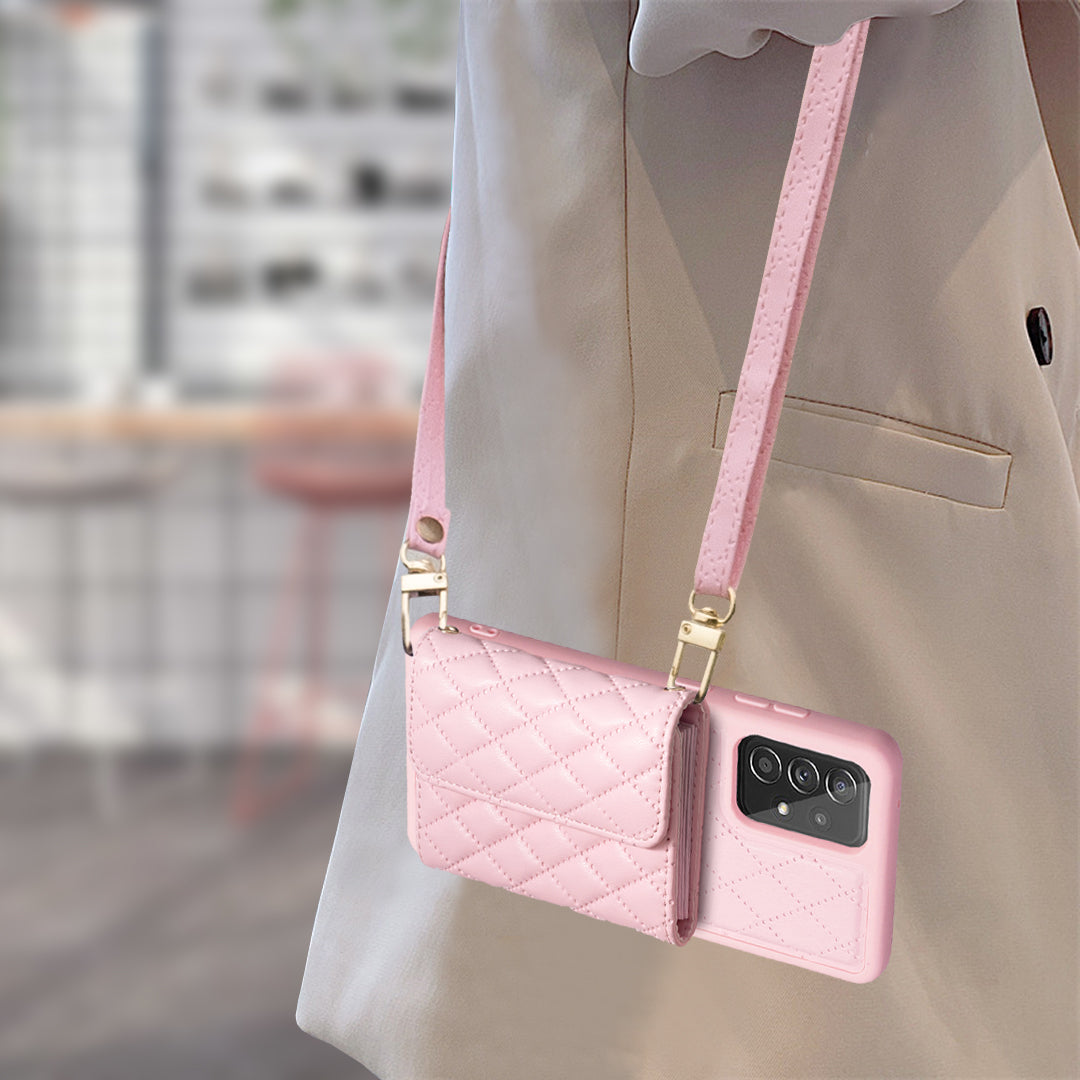 BF23-Style For Samsung Galaxy A52s 5G / A52 5G / 4G Phone Case Horizontal Card Holder Kickstand PU Leather TPU Cover BF23-Style For Samsung Galaxy A52s 5G / A52 5G / 4G Phone Case Horizontal Card Holder Kickstand PU Leather TPU Cover